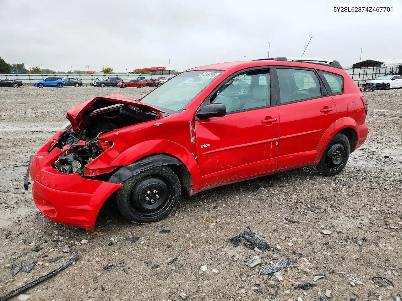 PONTIAC VIBE 2004, VIN 5Y2SL62874Z467701