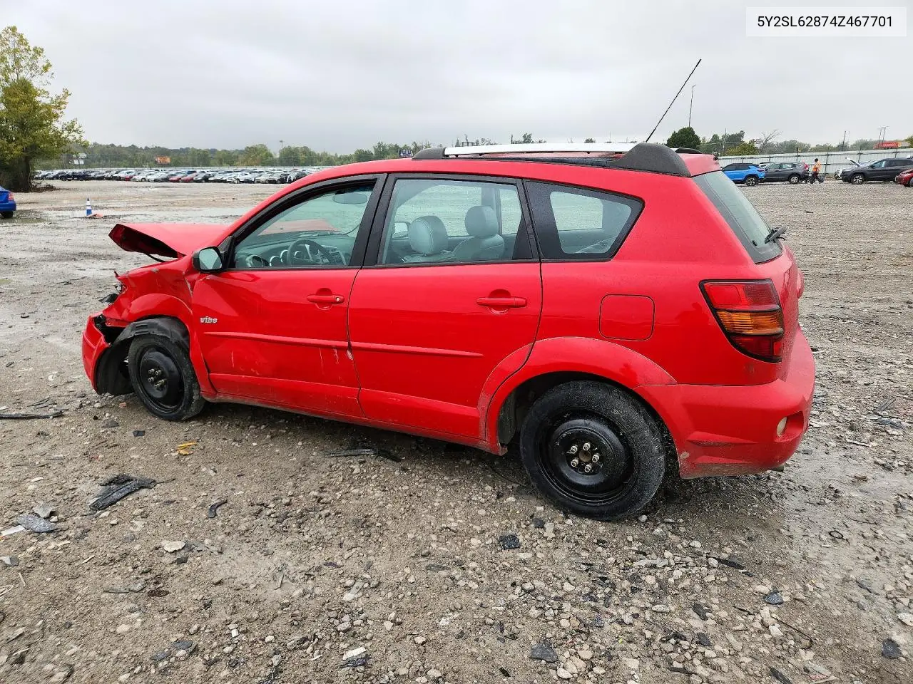 2004 PONTIAC VIBE VIN 5Y2SL62874Z467701 — фото 2