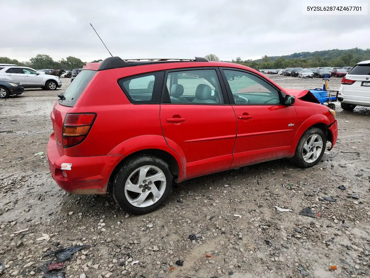 2004 PONTIAC VIBE VIN 5Y2SL62874Z467701 — фото 3