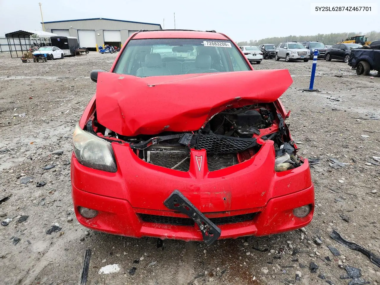 2004 PONTIAC VIBE VIN 5Y2SL62874Z467701 — фото 5