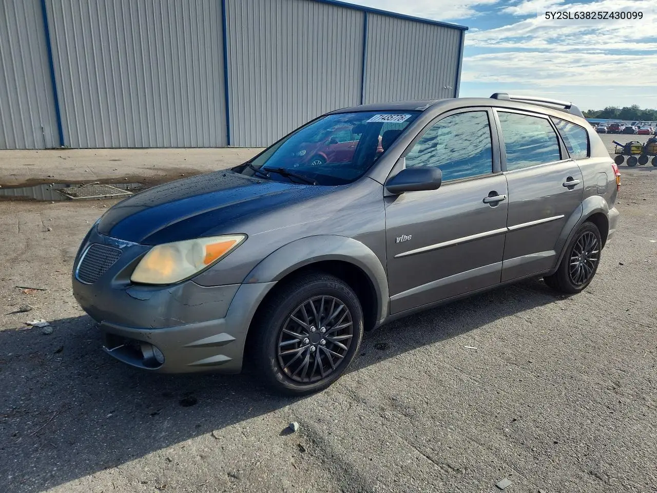 PONTIAC VIBE 2005, VIN 5Y2SL63825Z430099