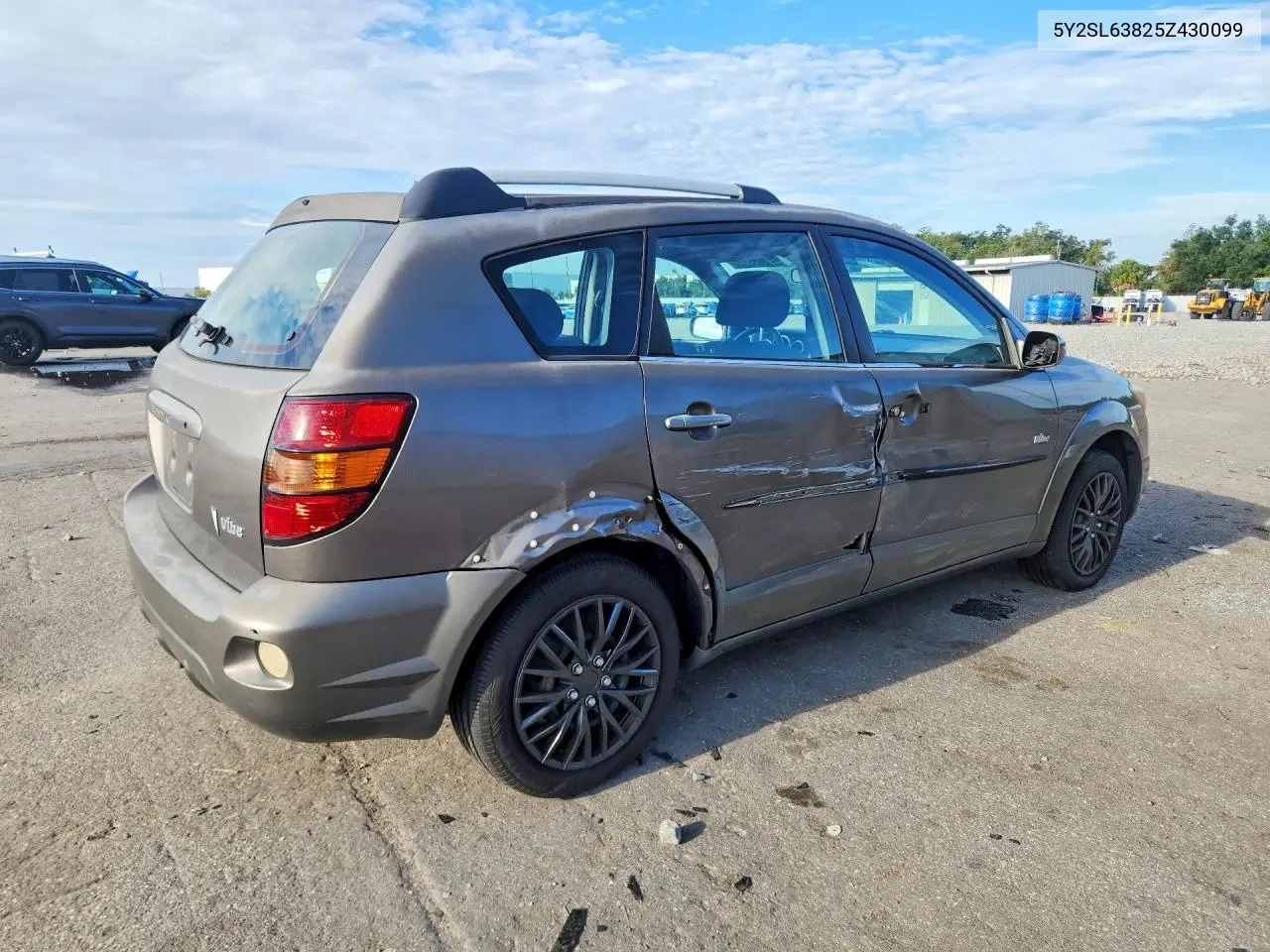2005 PONTIAC VIBE VIN 5Y2SL63825Z430099 — фото 3