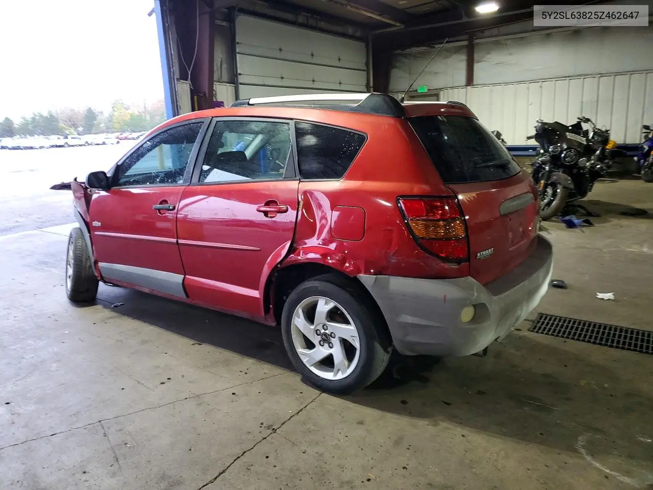 2005 PONTIAC VIBE VIN 5Y2SL63825Z462647 — фото 2