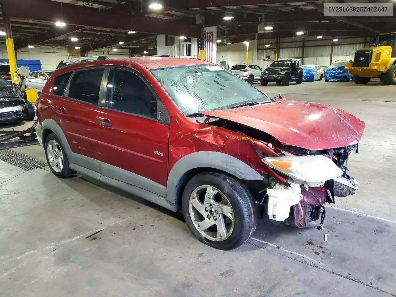 2005 PONTIAC VIBE VIN 5Y2SL63825Z462647 — фото 4