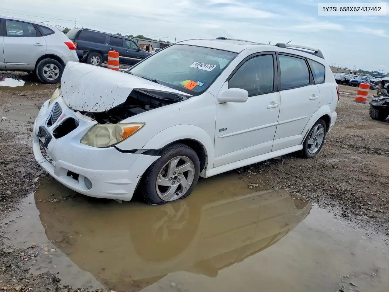 PONTIAC VIBE 2006, VIN 5Y2SL658X6Z437462