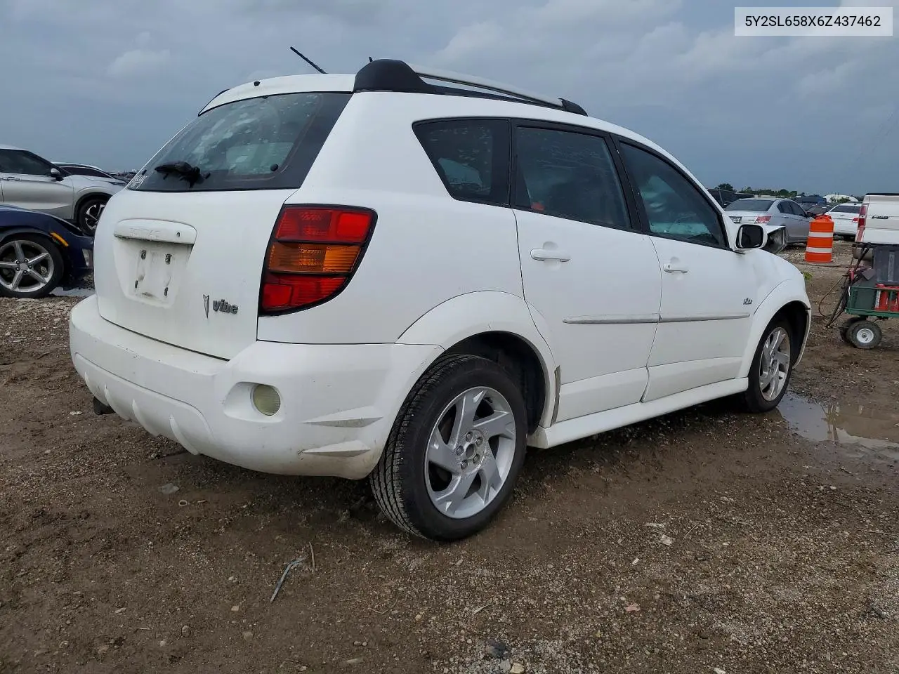2006 PONTIAC VIBE VIN 5Y2SL658X6Z437462 — фото 3