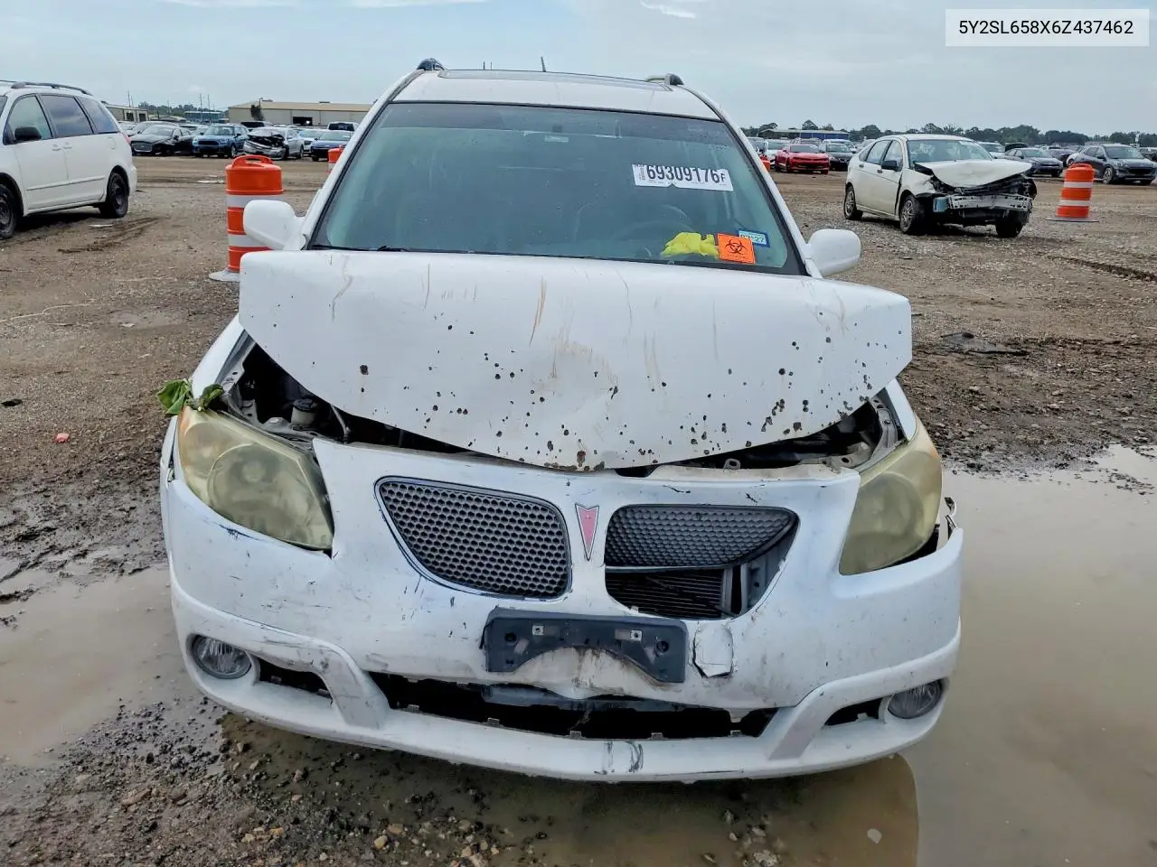 2006 PONTIAC VIBE VIN 5Y2SL658X6Z437462 — фото 5