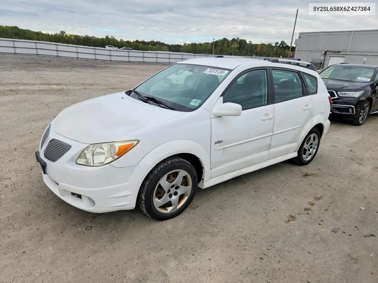 PONTIAC VIBE 2006, VIN 5Y2SL658X6Z427384