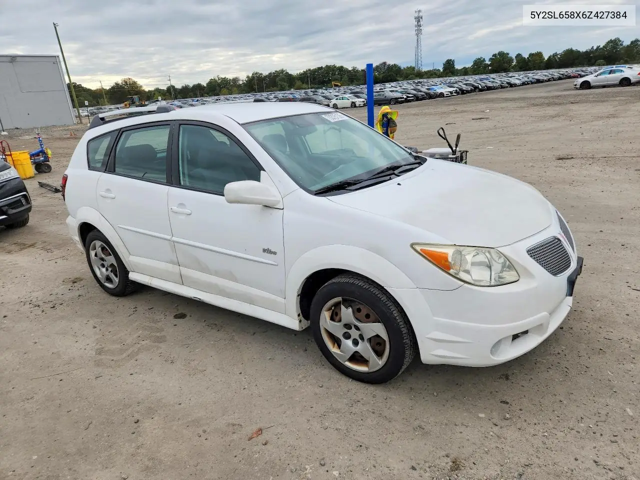 2006 PONTIAC VIBE VIN 5Y2SL658X6Z427384 — фото 4