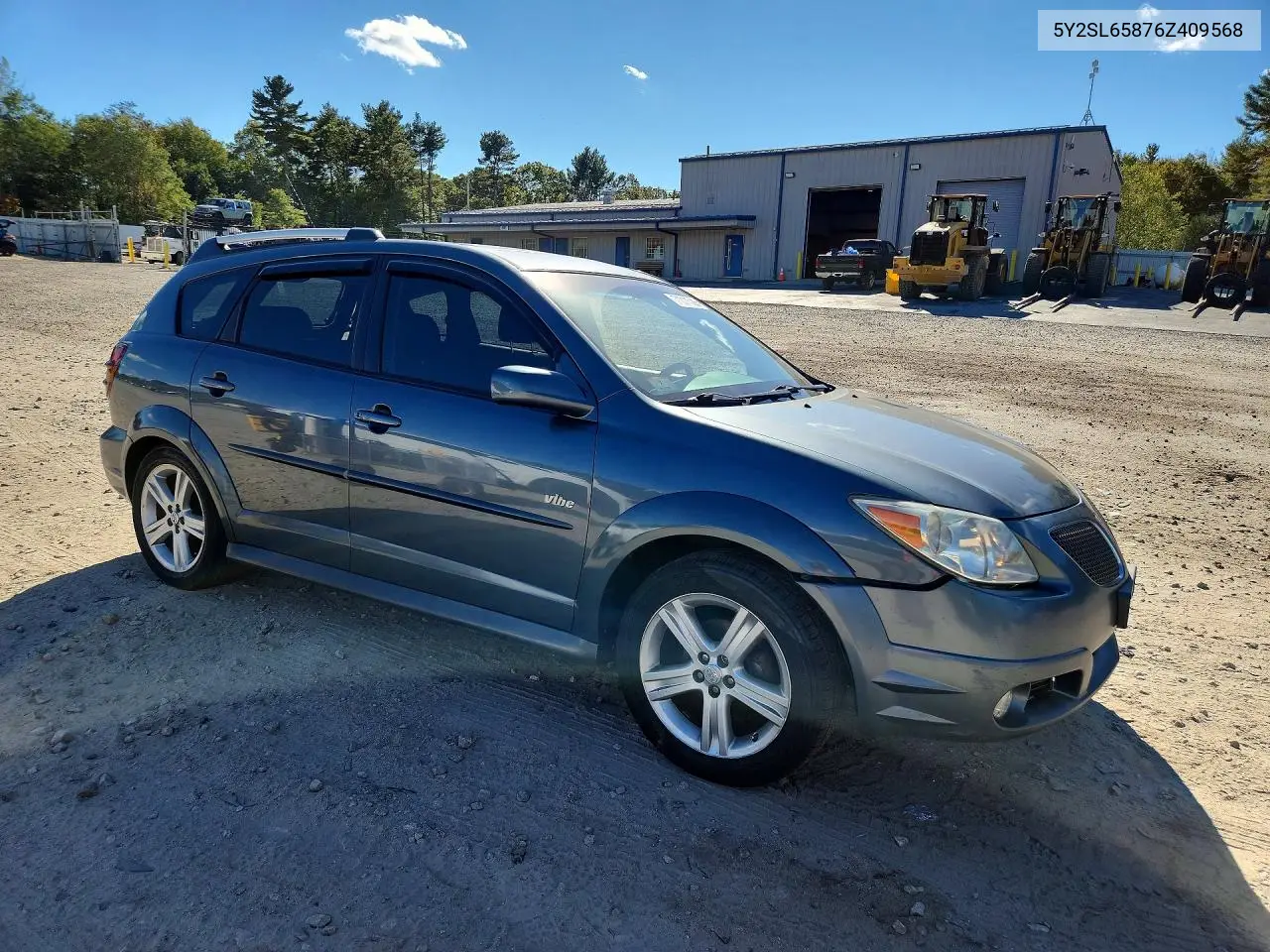 2006 PONTIAC VIBE VIN 5Y2SL65876Z409568 — фото 4