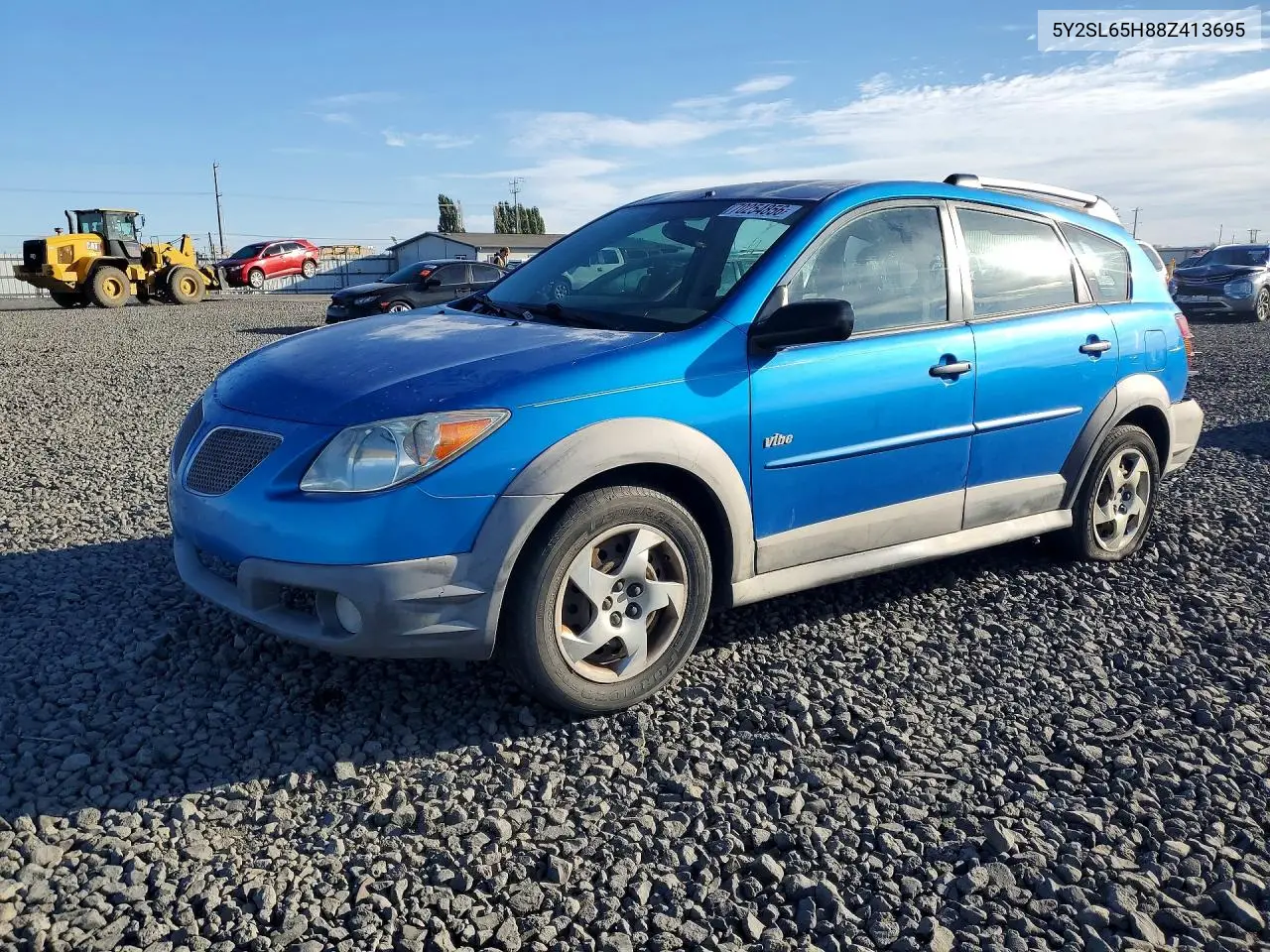 PONTIAC VIBE 2008, VIN 5Y2SL65H88Z413695