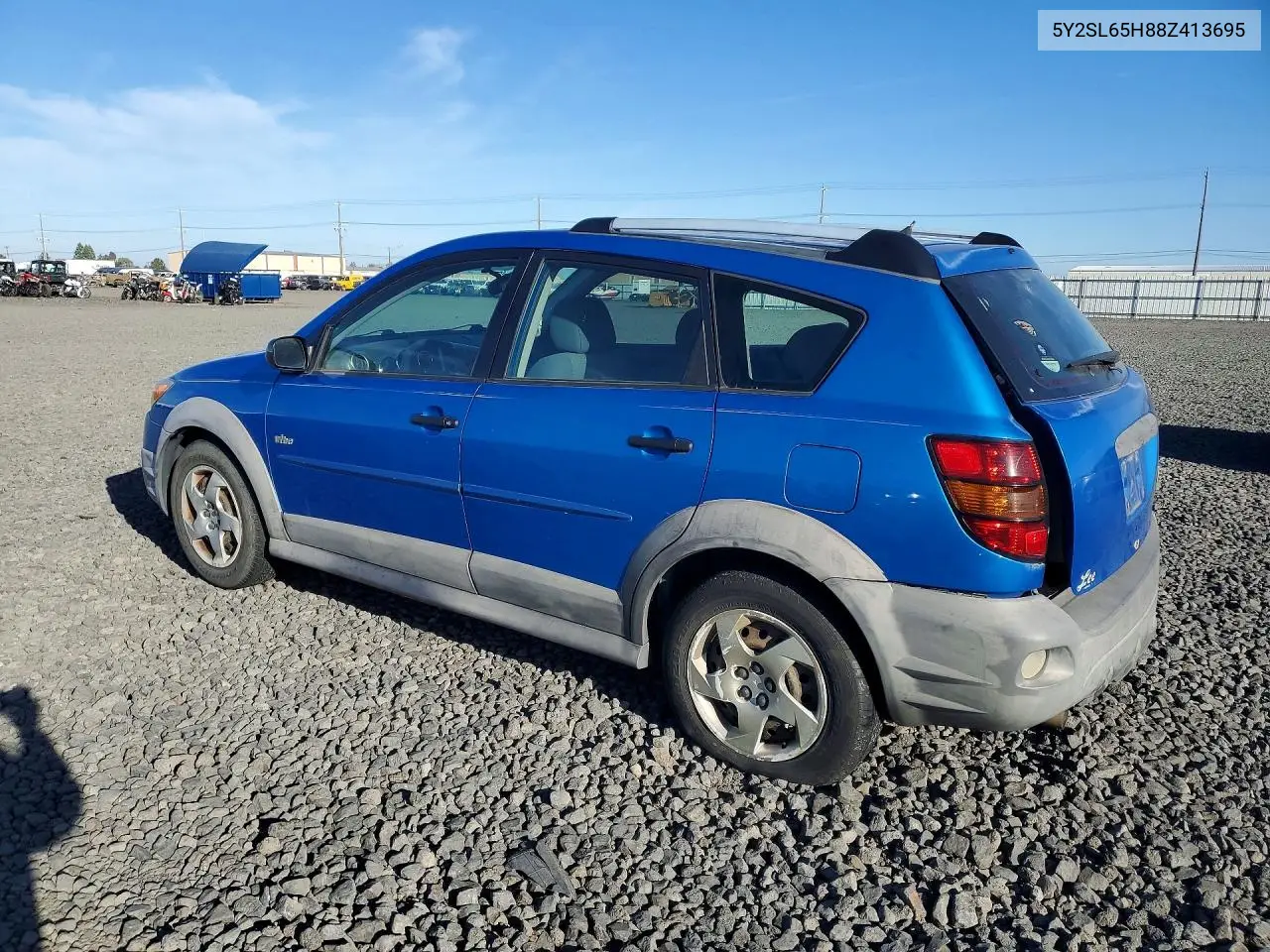 2008 PONTIAC VIBE VIN 5Y2SL65H88Z413695 — фото 2