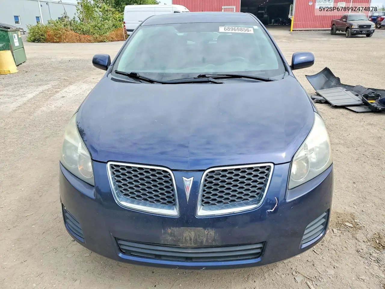 2009 PONTIAC VIBE VIN 5Y2SP67899Z474878 — фото 5