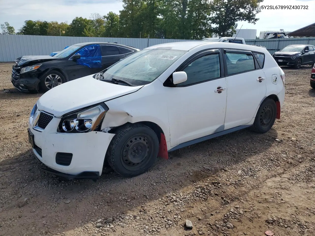 PONTIAC VIBE 2009, VIN 5Y2SL67899Z430732