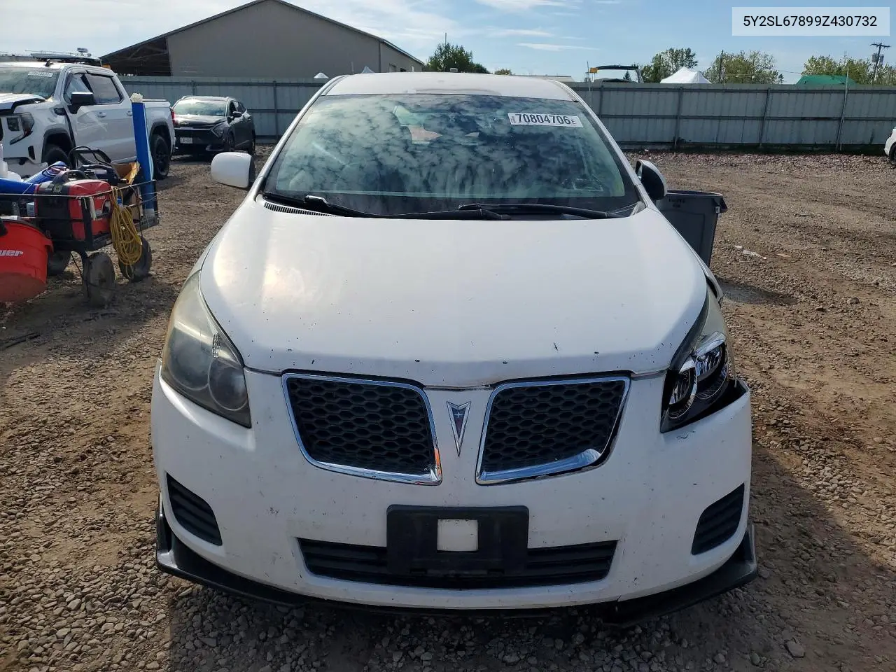 2009 PONTIAC VIBE VIN 5Y2SL67899Z430732 — фото 5