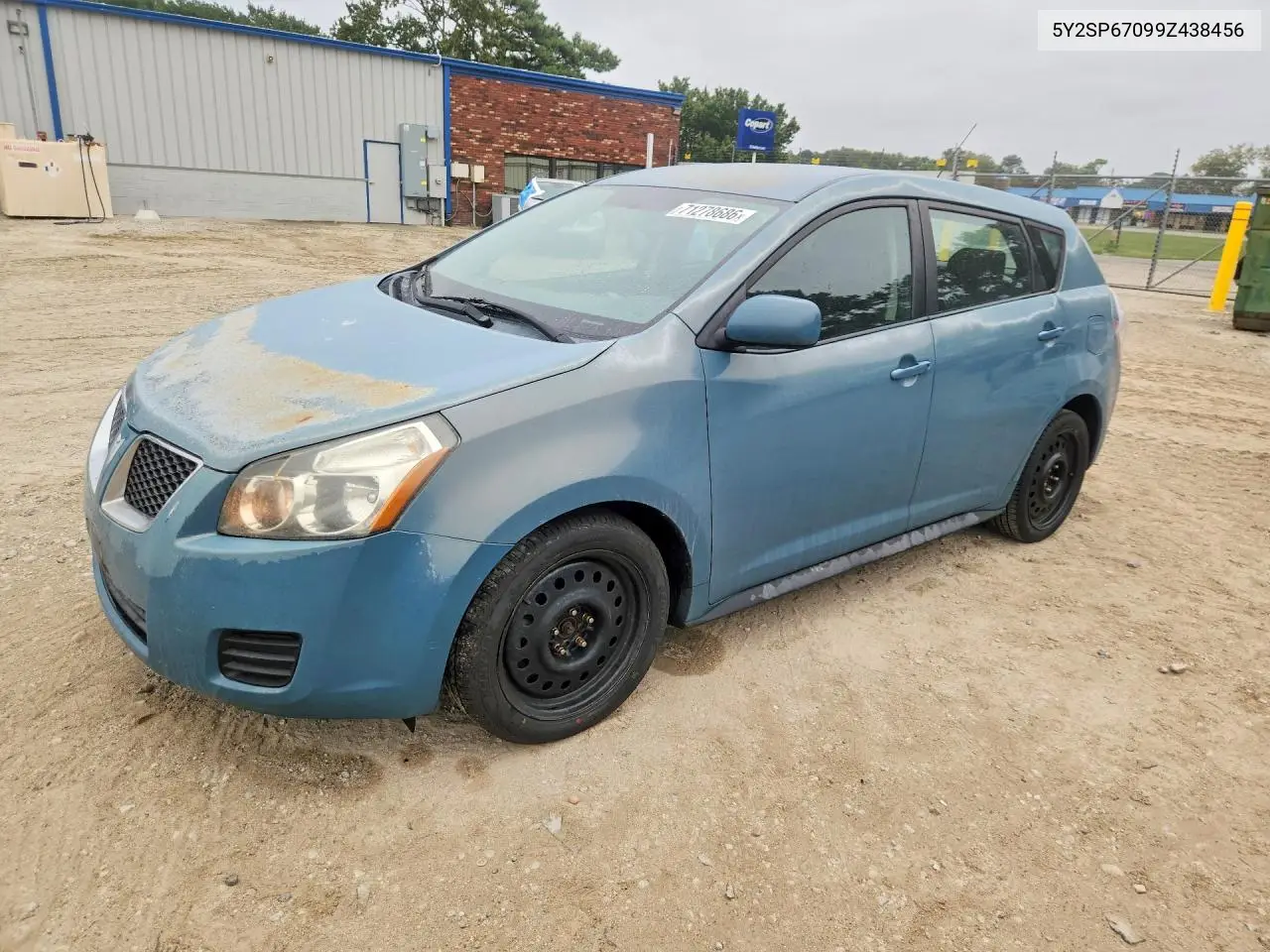 PONTIAC VIBE 2009, VIN 5Y2SP67099Z438456