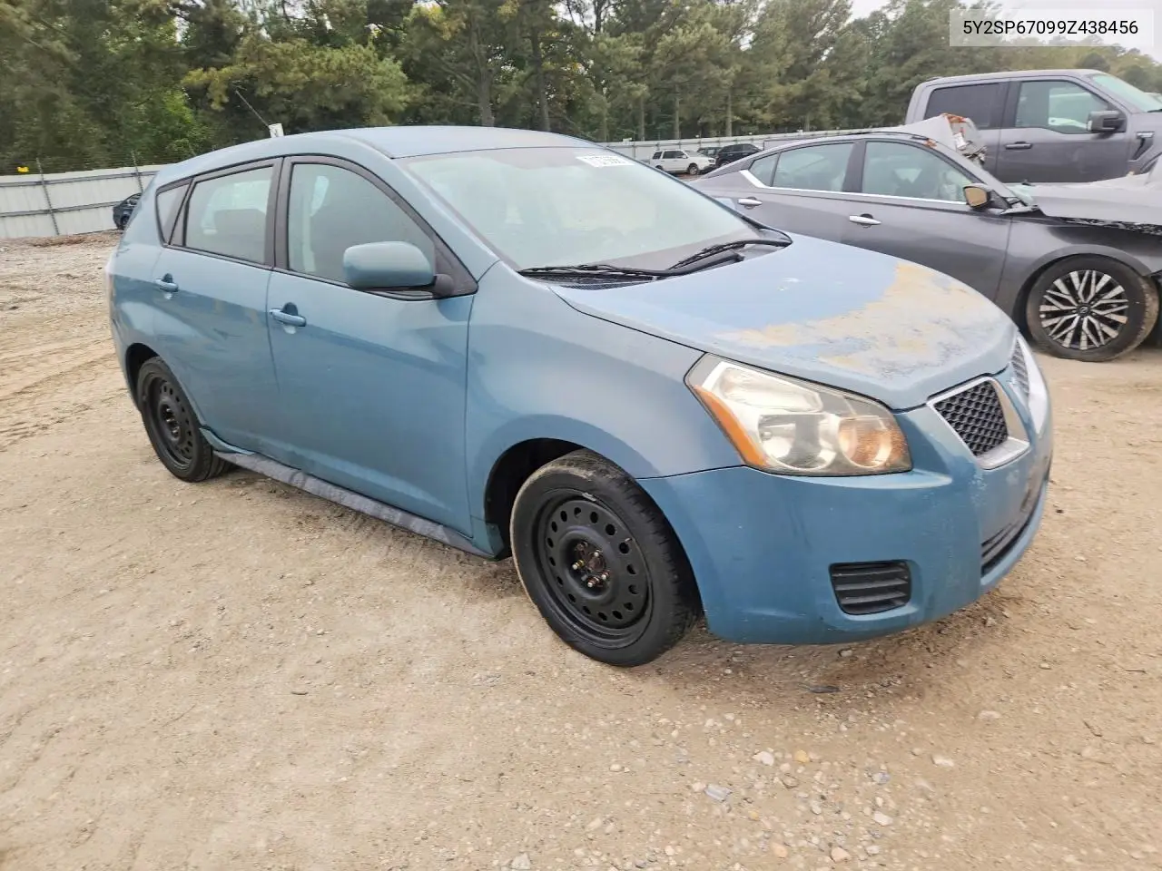 2009 PONTIAC VIBE VIN 5Y2SP67099Z438456 — фото 4