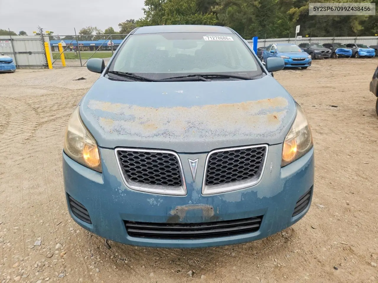 2009 PONTIAC VIBE VIN 5Y2SP67099Z438456 — фото 5