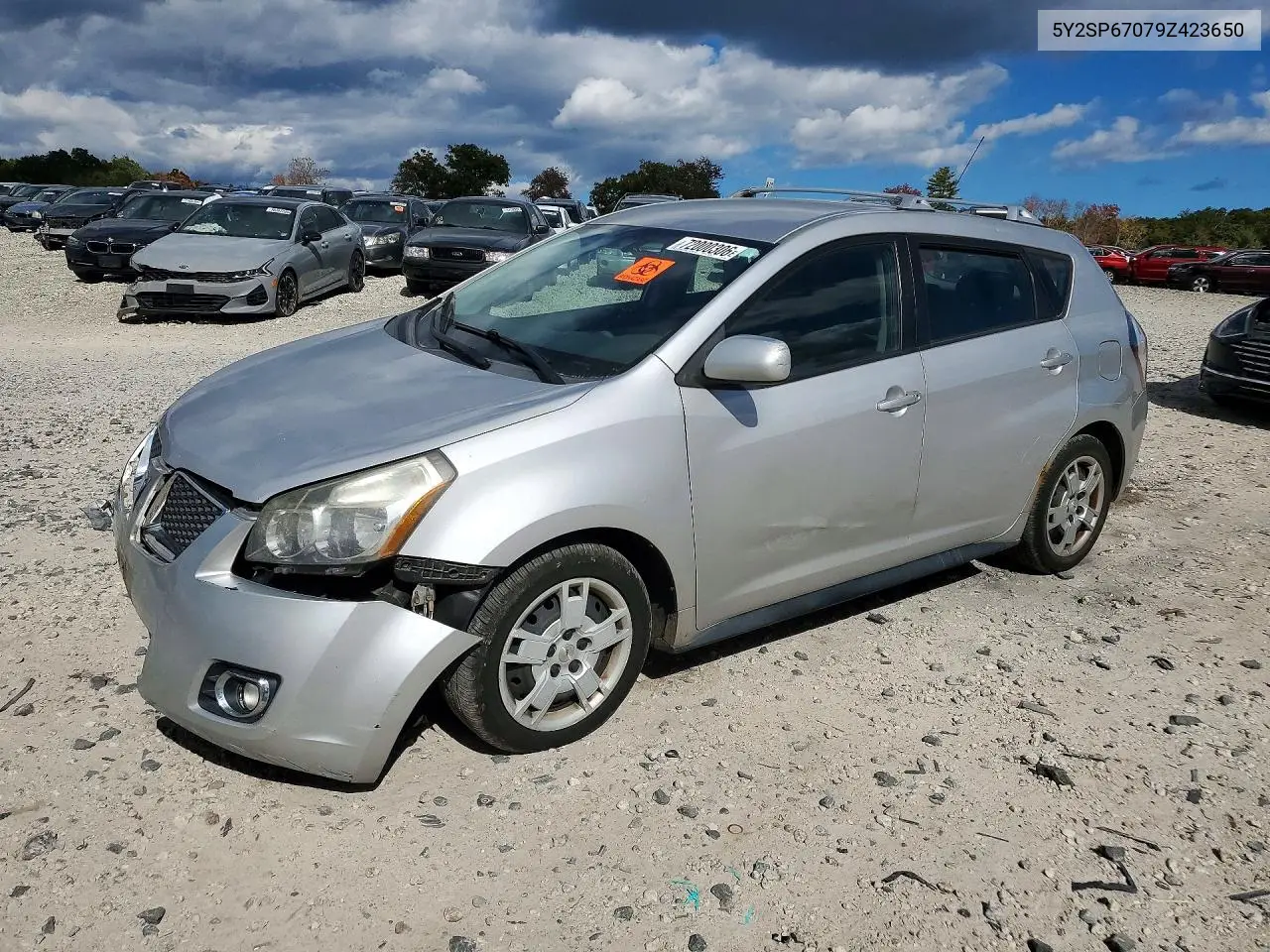 PONTIAC VIBE 2009, VIN 5Y2SP67079Z423650