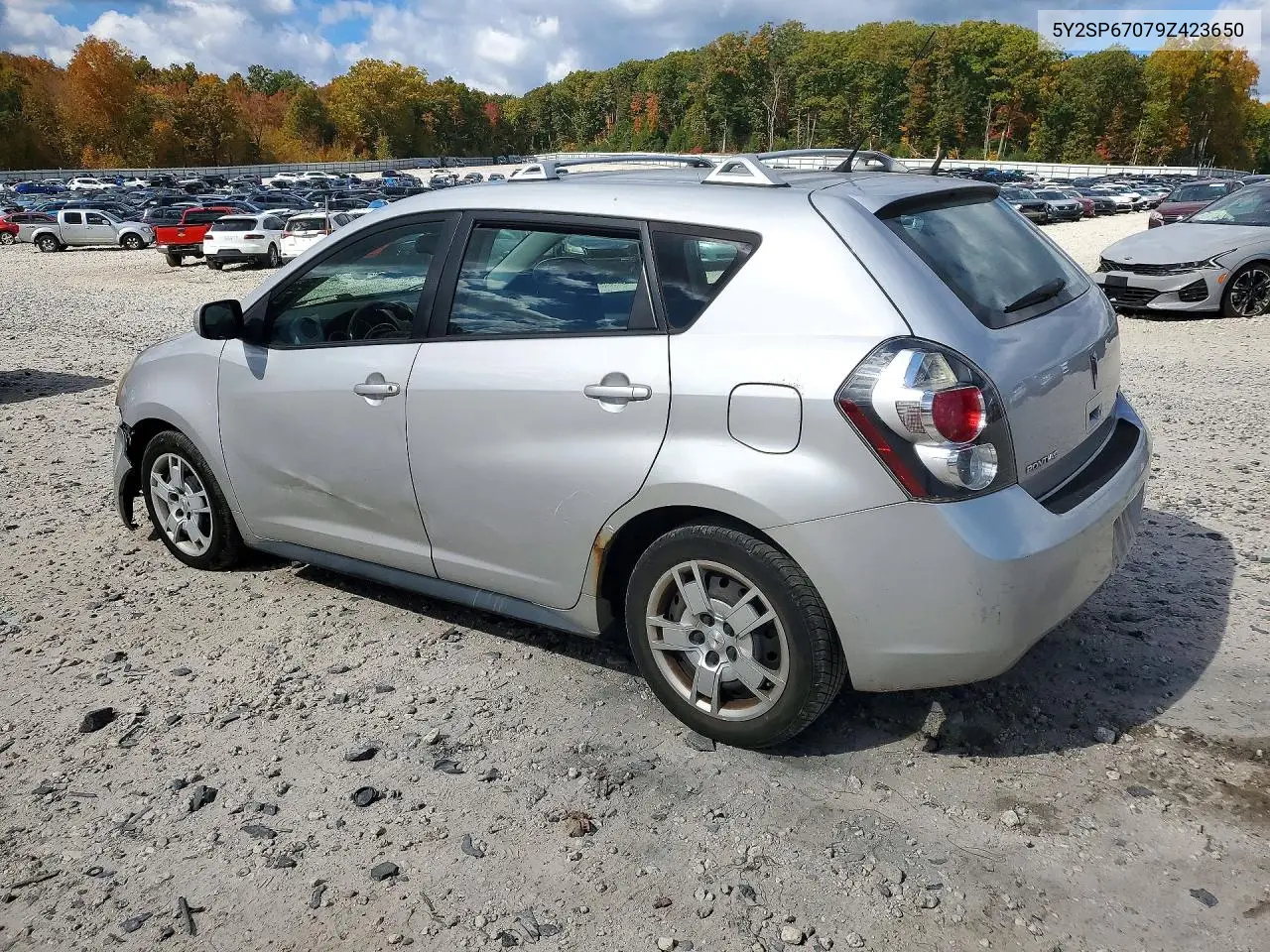 2009 PONTIAC VIBE VIN 5Y2SP67079Z423650 — фото 2