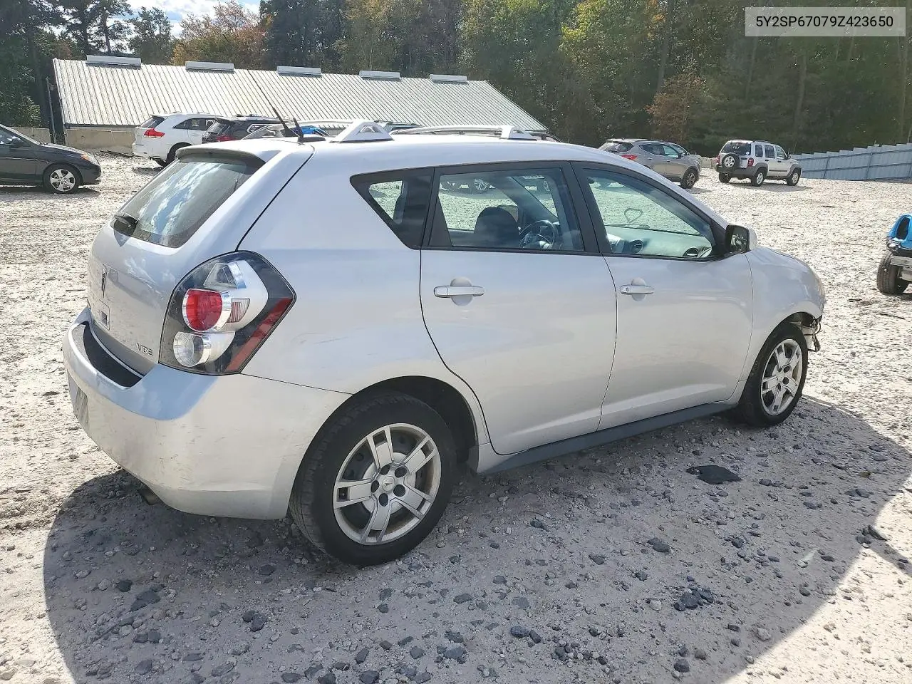 2009 PONTIAC VIBE VIN 5Y2SP67079Z423650 — фото 3