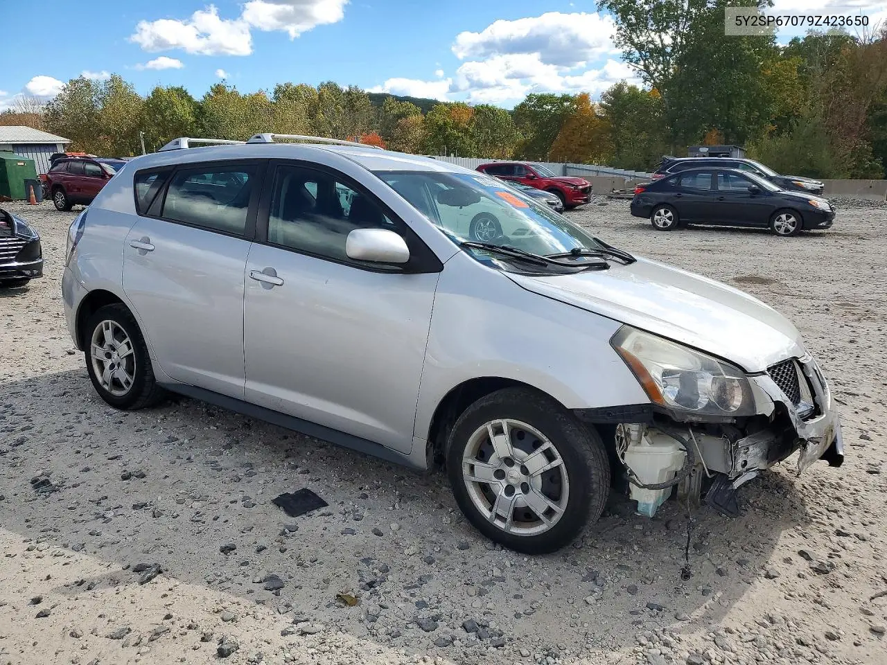 2009 PONTIAC VIBE VIN 5Y2SP67079Z423650 — фото 4
