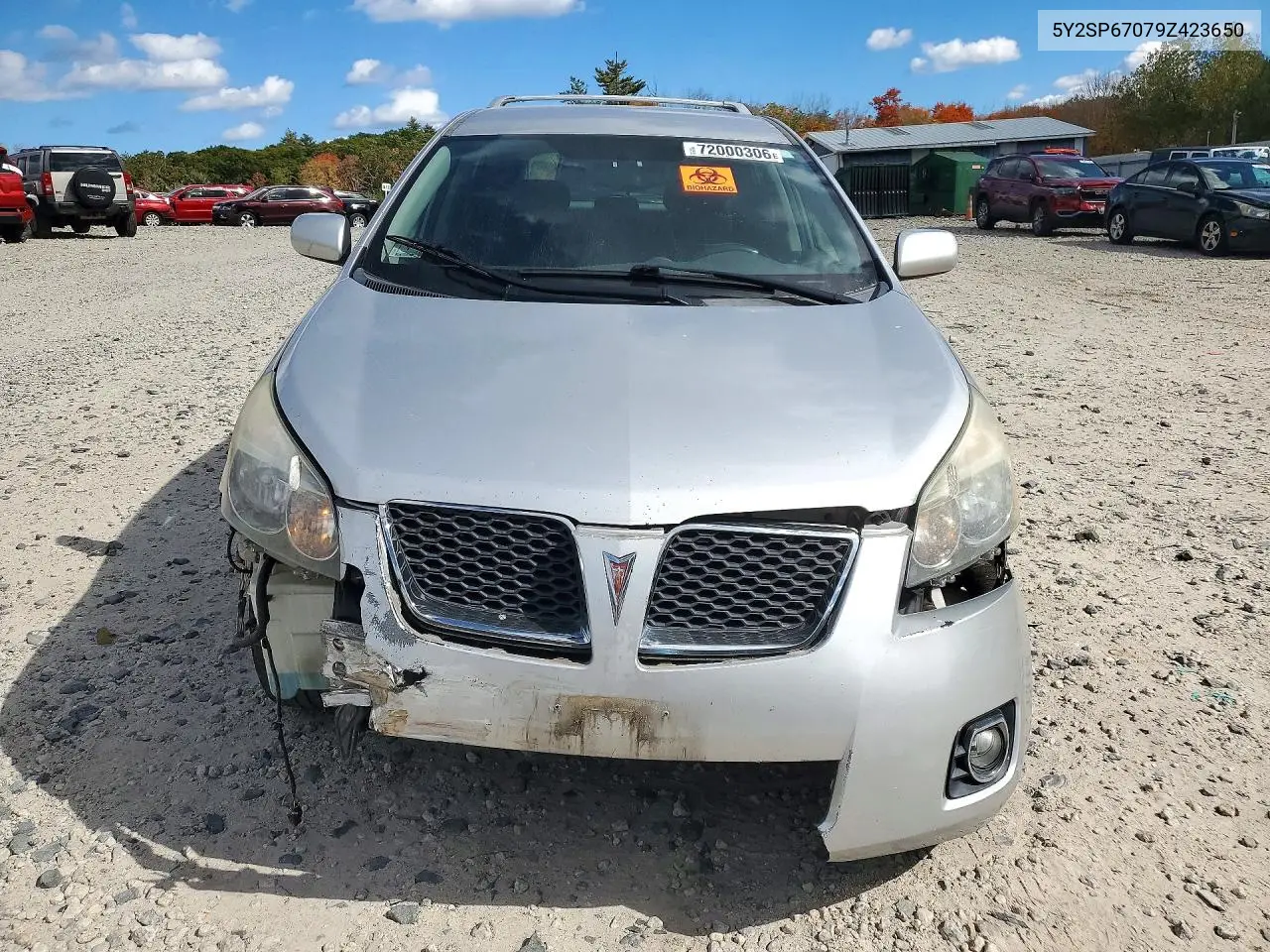 2009 PONTIAC VIBE VIN 5Y2SP67079Z423650 — фото 5