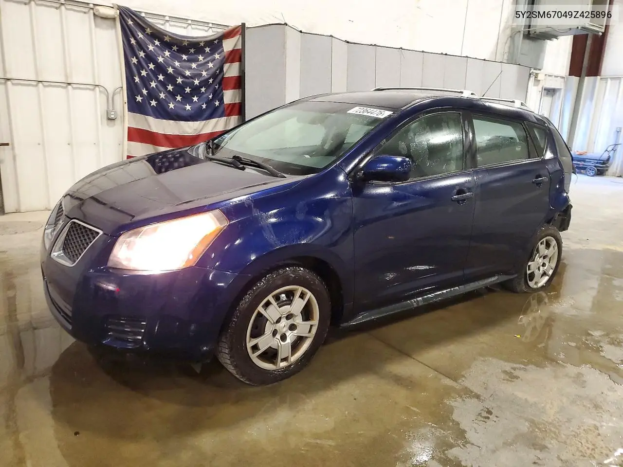 PONTIAC VIBE 2009, VIN 5Y2SM67049Z425896