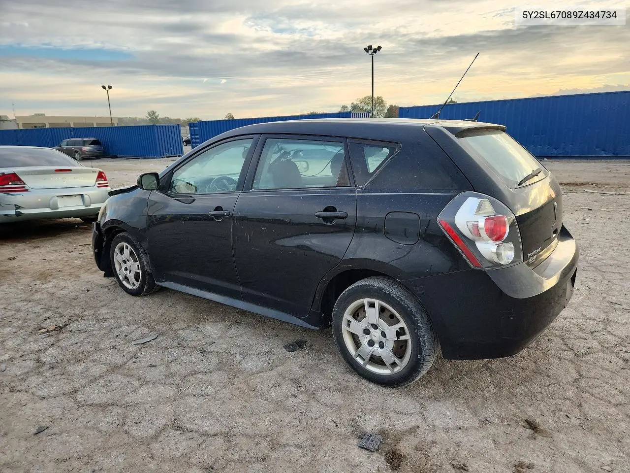 2009 PONTIAC VIBE VIN 5Y2SL67089Z434734 — фото 2