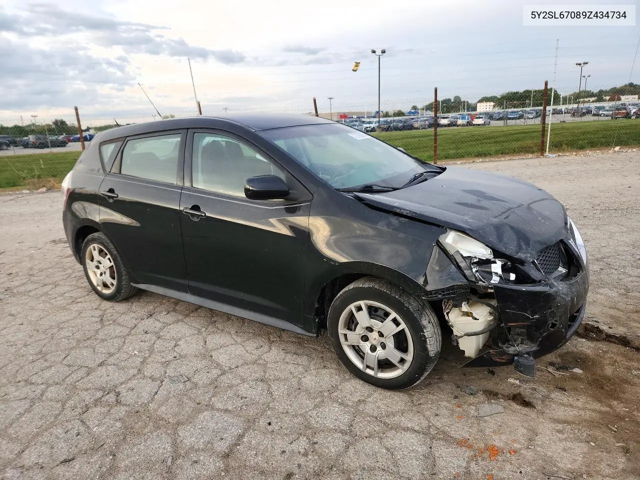 2009 PONTIAC VIBE VIN 5Y2SL67089Z434734 — фото 4