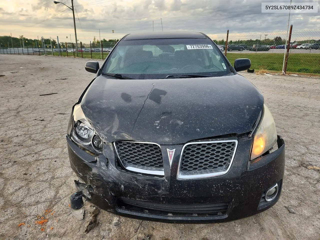 2009 PONTIAC VIBE VIN 5Y2SL67089Z434734 — фото 5