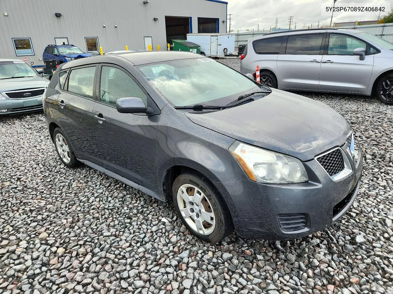 2009 PONTIAC VIBE VIN 5Y2SP67089Z406842 — фото 4