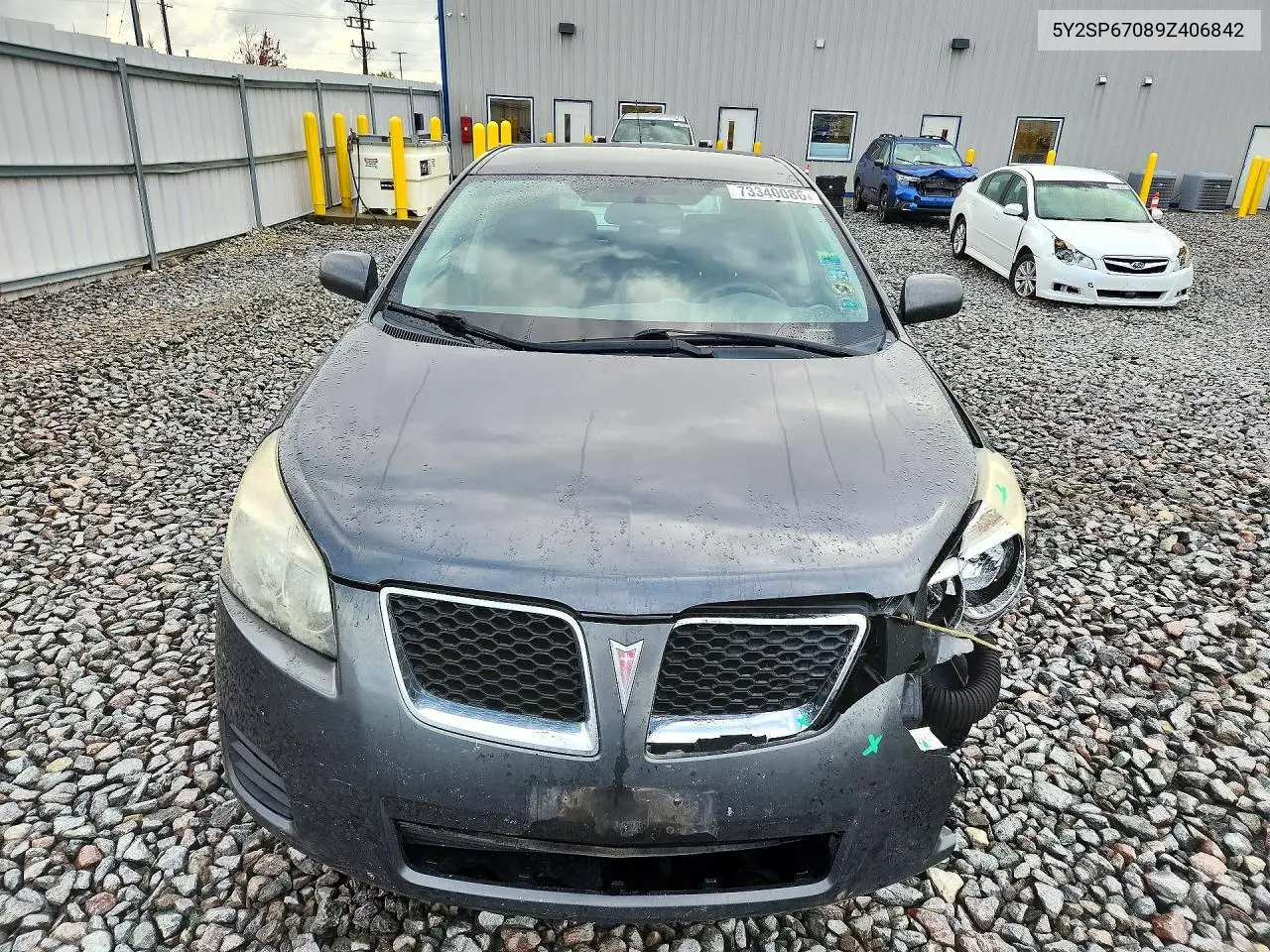 2009 PONTIAC VIBE VIN 5Y2SP67089Z406842 — фото 5