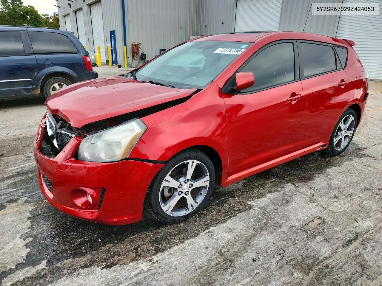 PONTIAC VIBE 2009, VIN 5Y2SR67029Z424053