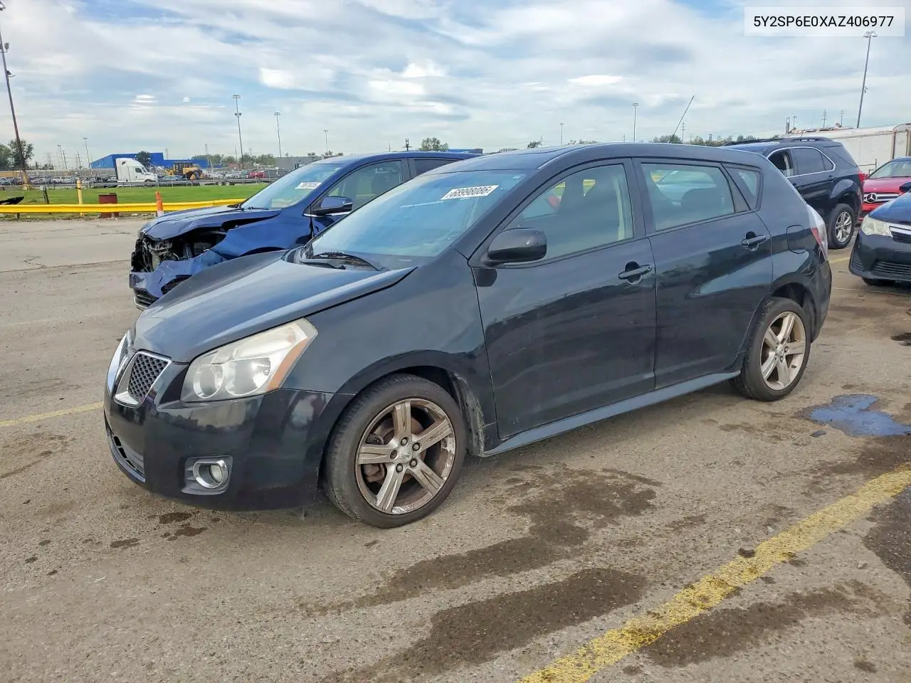 PONTIAC VIBE 2010, VIN 5Y2SP6E0XAZ406977