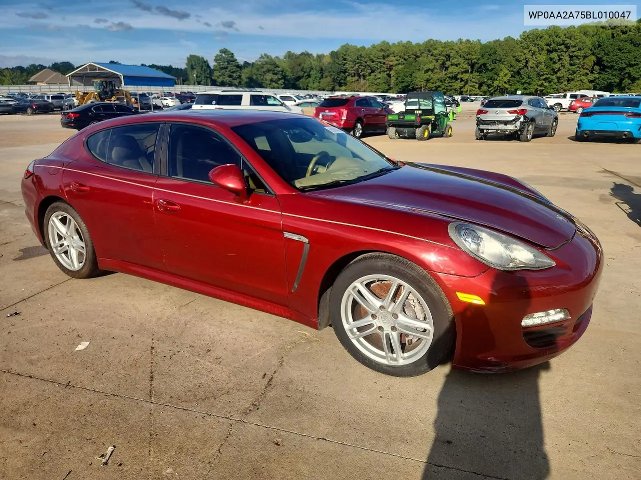 2011 PORSCHE PANAMERA VIN WP0AA2A75BL010047 — фото 4