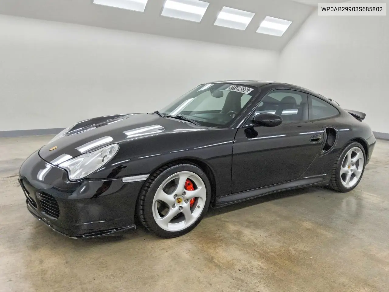 PORSCHE 911 2003, VIN WP0AB29903S685802