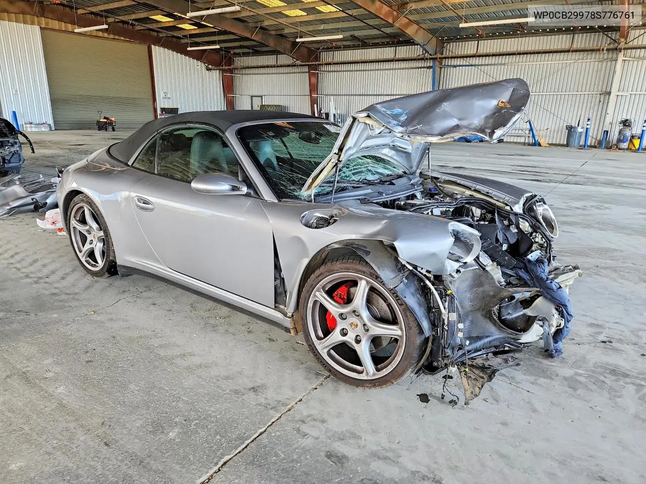 2008 PORSCHE 911 VIN WP0CB29978S776761 — фото 4