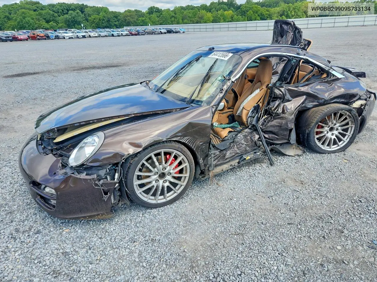 PORSCHE 911 2009, VIN WP0BB29909S733134