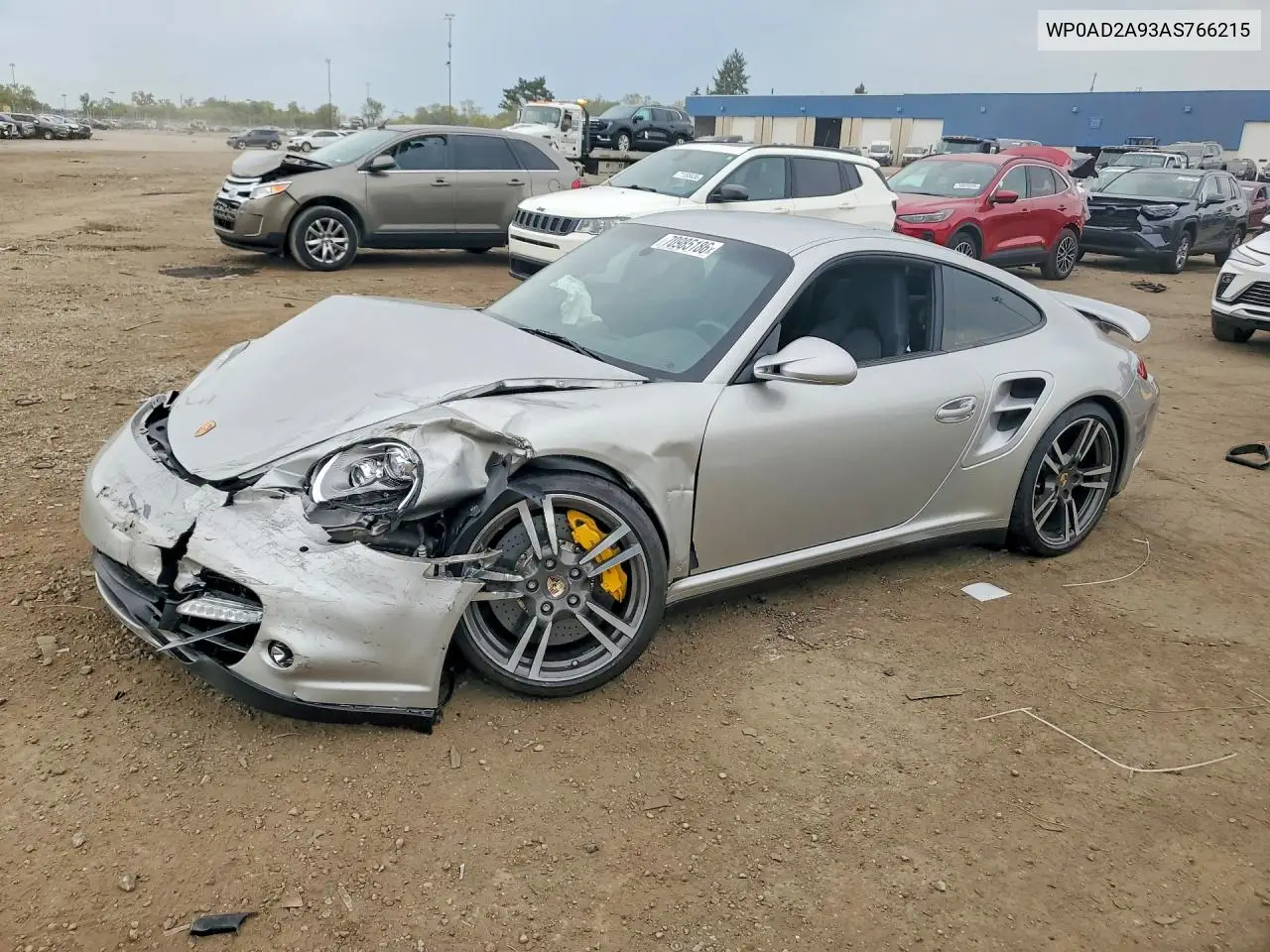 PORSCHE 911 2010, VIN WP0AD2A93AS766215