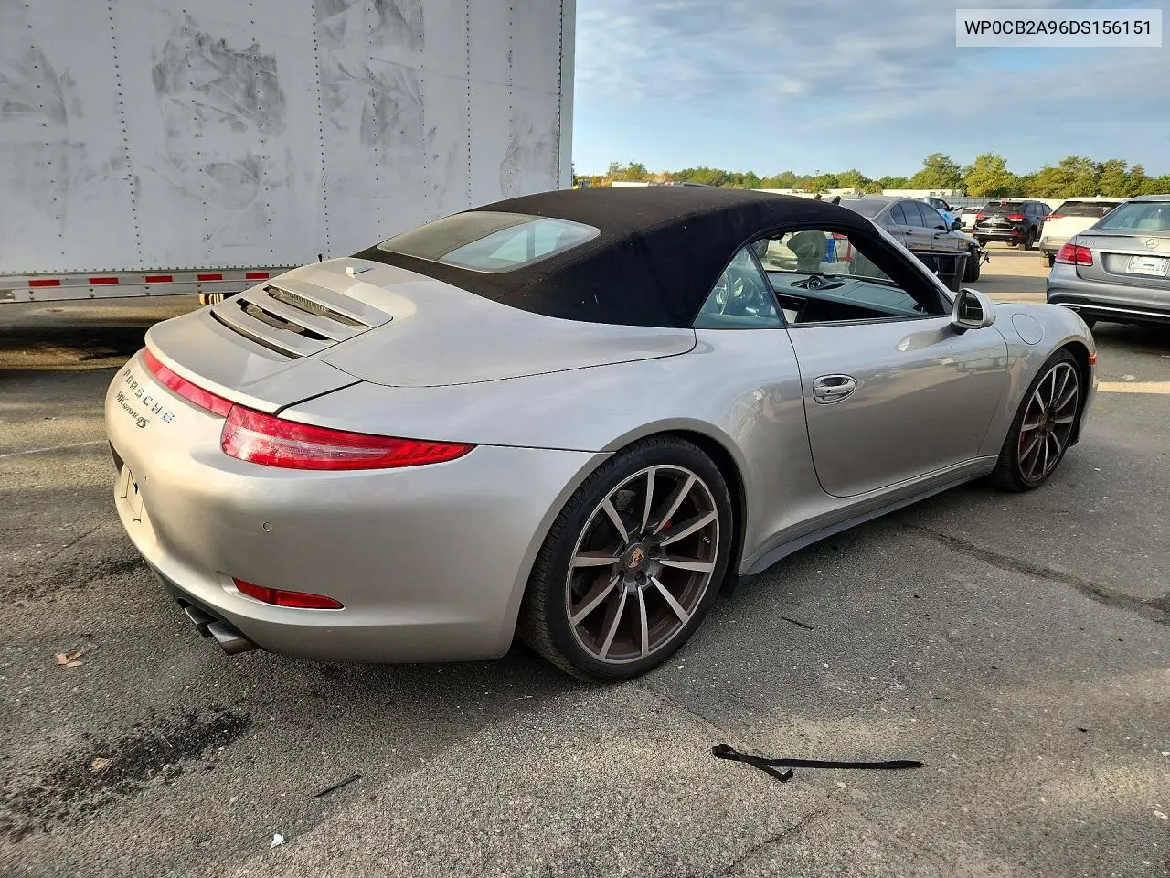 2013 PORSCHE 911 VIN WP0CB2A96DS156151 — фото 3