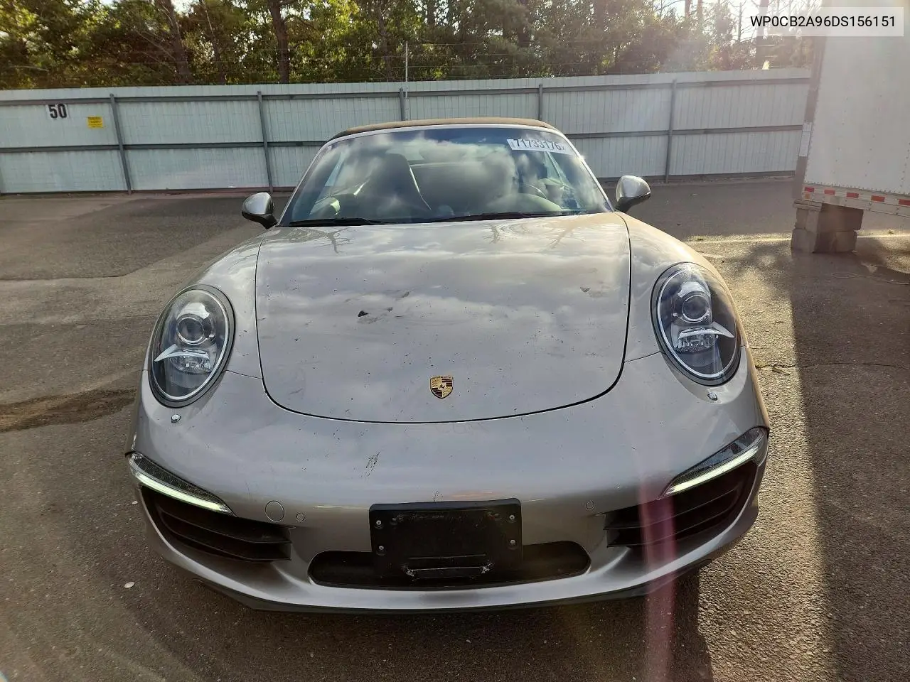 2013 PORSCHE 911 VIN WP0CB2A96DS156151 — фото 5