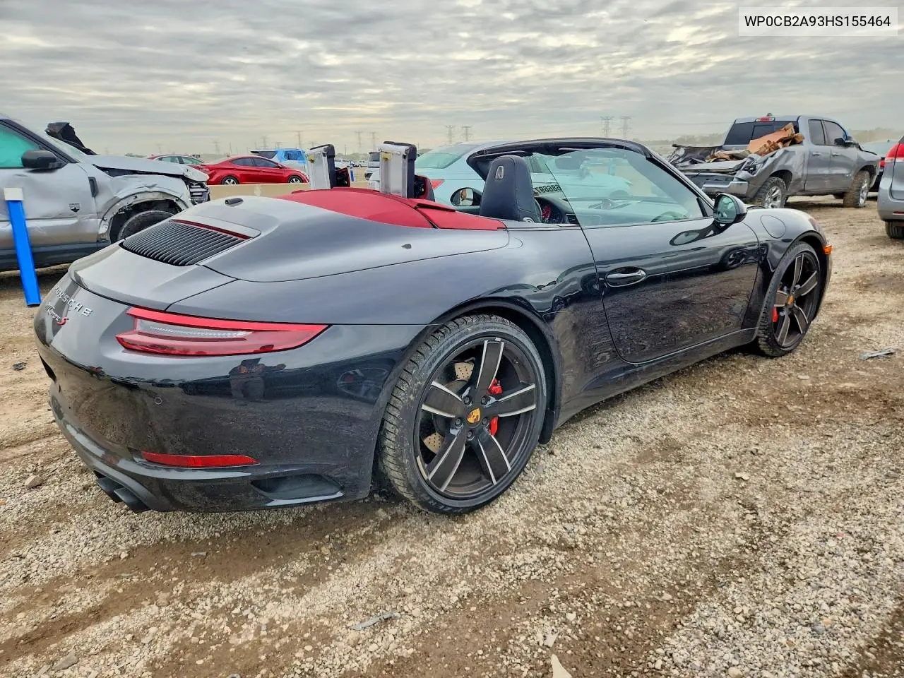 2017 PORSCHE 911 VIN WP0CB2A93HS155464 — фото 3