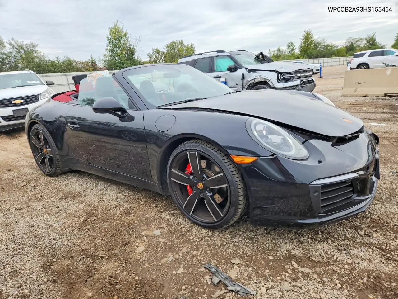 2017 PORSCHE 911 VIN WP0CB2A93HS155464 — фото 4