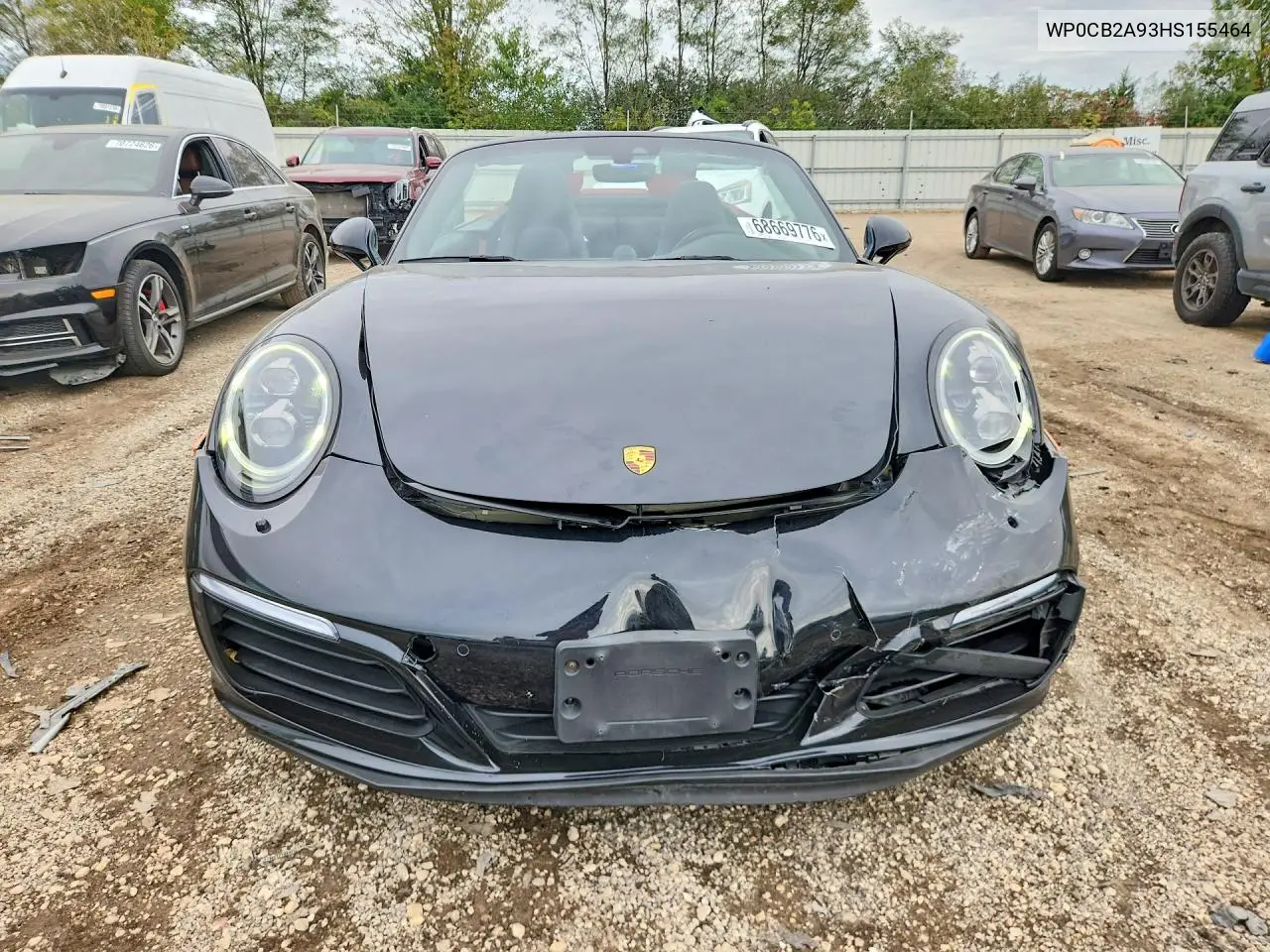 2017 PORSCHE 911 VIN WP0CB2A93HS155464 — фото 5