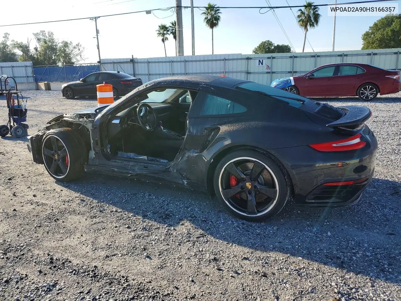 2017 PORSCHE 911 VIN WP0AD2A90HS166357 — фото 2