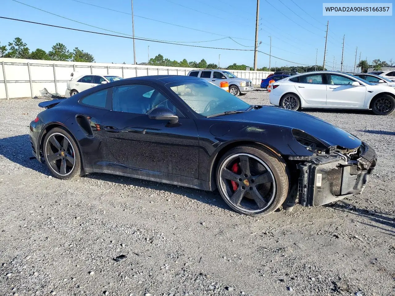 2017 PORSCHE 911 VIN WP0AD2A90HS166357 — фото 4