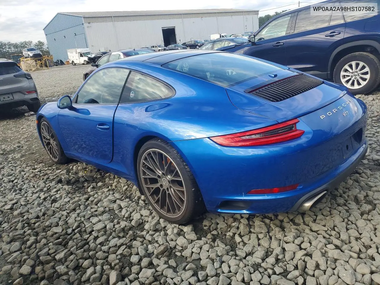 2017 PORSCHE 911 VIN WP0AA2A98HS107582 — фото 2