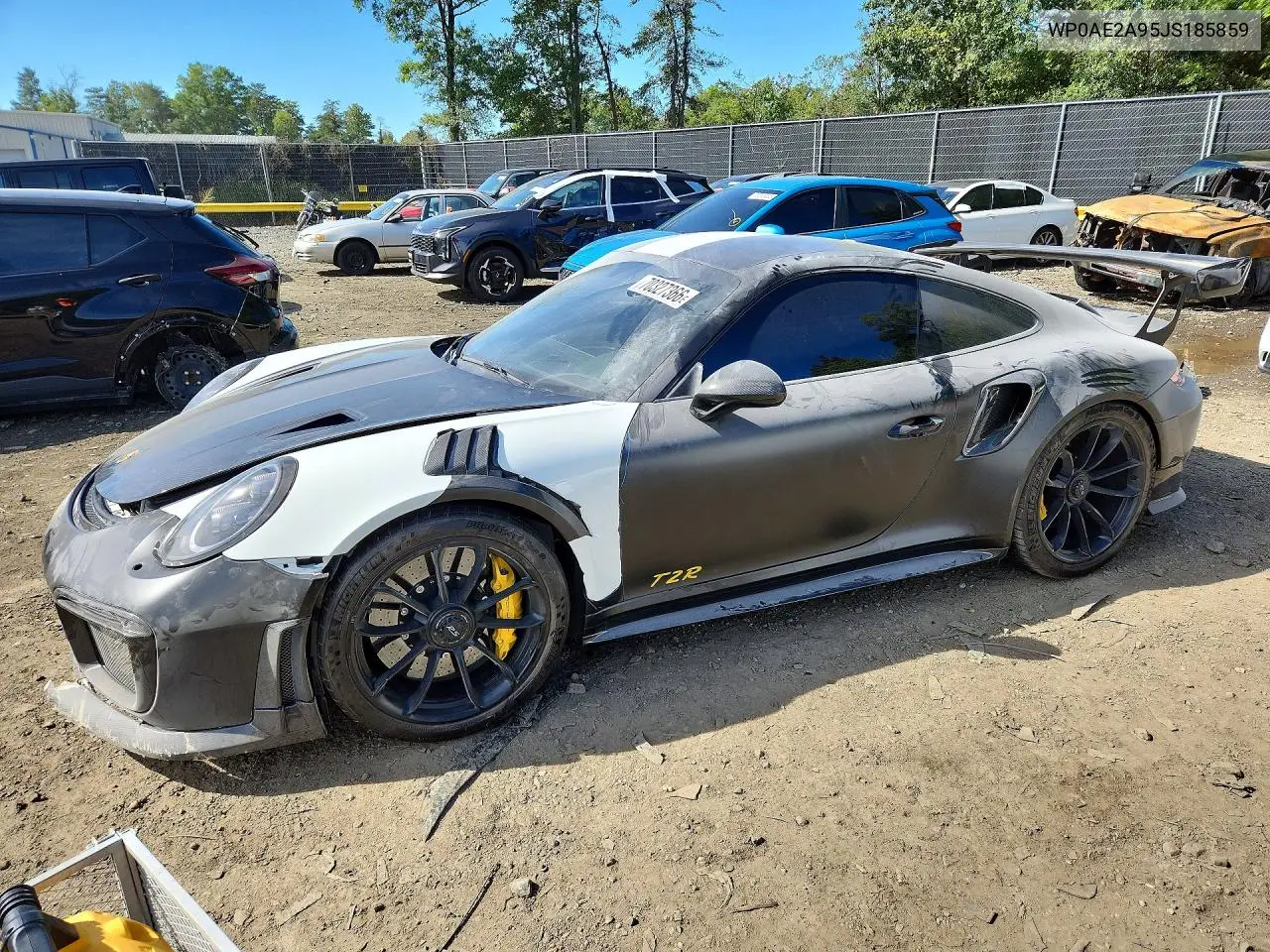 PORSCHE 911 2018, VIN WP0AE2A95JS185859