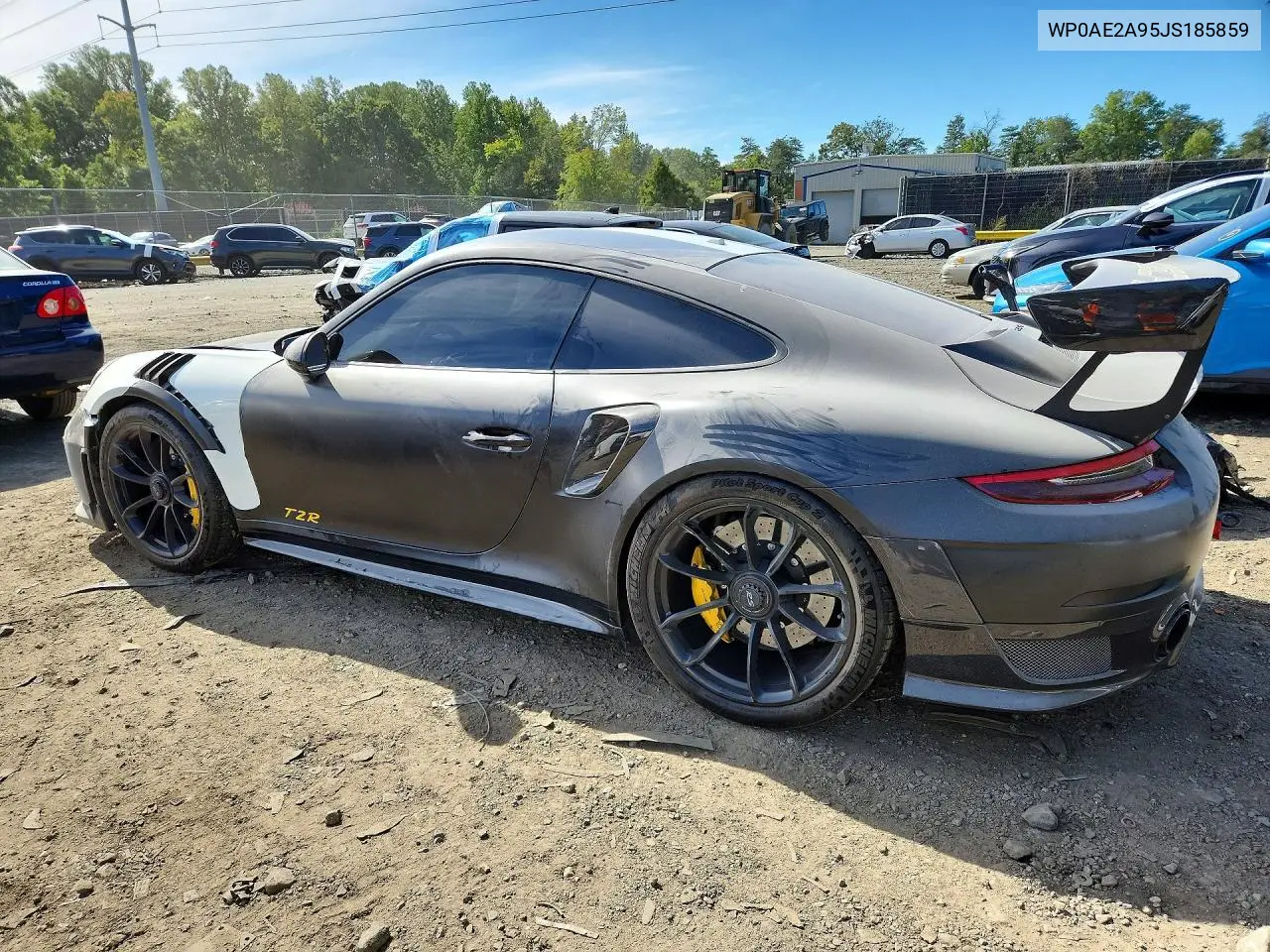 2018 PORSCHE 911 VIN WP0AE2A95JS185859 — фото 2